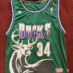 Ray Allen #34 Milwaukee Bucks Vintage Jersey